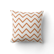 Modernes oranges Chevron-Muster