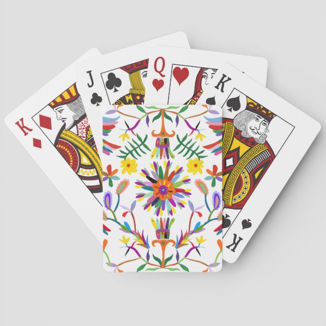 Modernes osmanisches Design II Spielkarten (Rückseite)