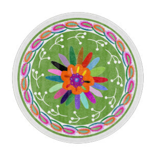 Modernes Otomi-Design Schneidebrett