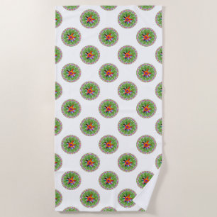 Modernes Otomi-Design Strandtuch