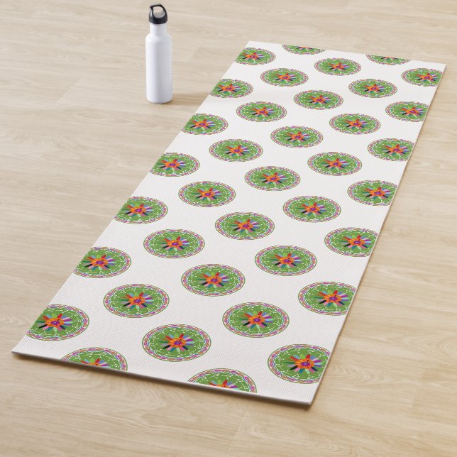 Modernes Otomi-Design Yogamatte (Beispiel)