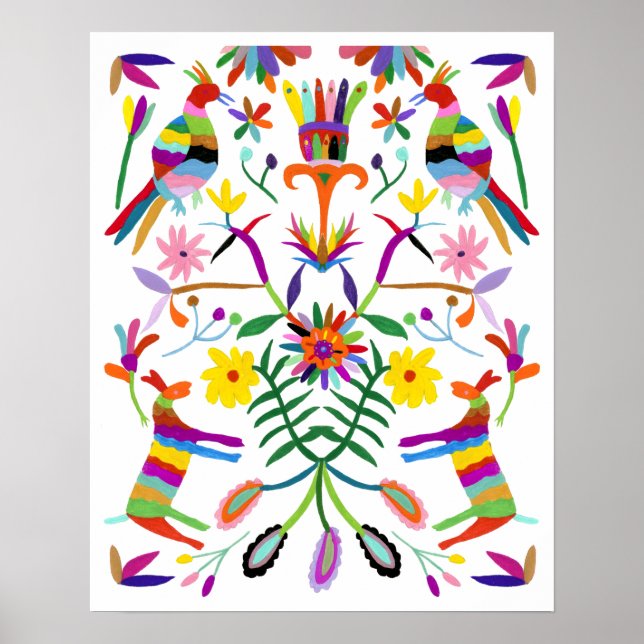 Modernes Otomi I Poster (Vorne)