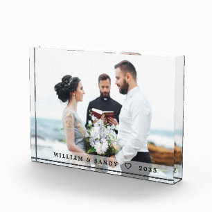 Modernes Overlay für Hochzeiten und Fotos für Name
