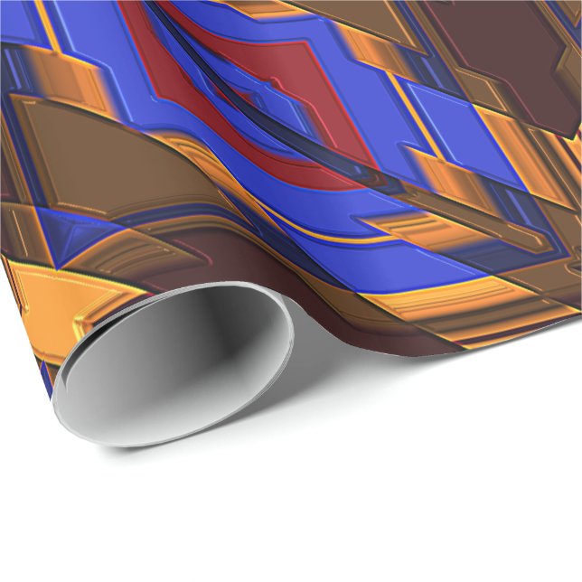 Modernes Packpapier des Ureinwohner-24 (Rolleneckpunkt)