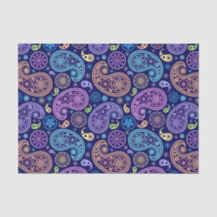 Modernes Paisley-Muster Seidenpapier