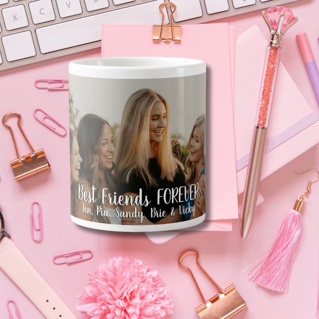 Modernes Panorama Foto Bewährte Freunde für immer Jumbo-Tasse (Von Creator hochgeladen)