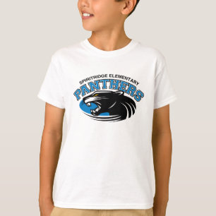 Modernes Panther-T-Shirt (weiß) T-Shirt
