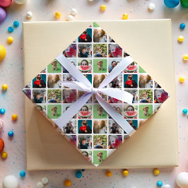 Modernes Party-Collage Muster Geschenkpapier