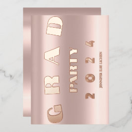 MODERNES PARTY FOLIENEINLADUNG