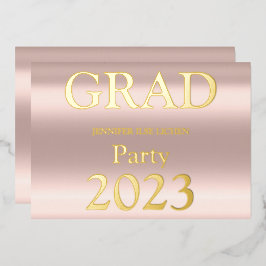 MODERNES PARTY FOLIENEINLADUNG