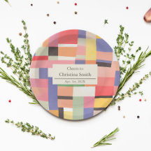 Modernes Party für Niedliche Farbblöcke - Altersvo