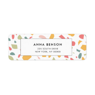 Modernes Pastellmuster