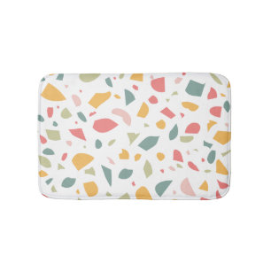 Modernes Pastellmuster Badematte