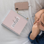 Modernes, pastellrosa, atemberaubendes Zitat Notizbuch<br><div class="desc">Modernes,  pastellrosa,  atemberaubendes Zitat</div>