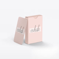 Modernes, pastellrosa, atemberaubendes Zitat