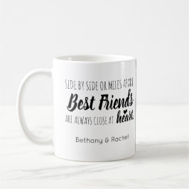 Modernes Personalisiertes BESTE FREUNDIN Best Frie Kaffeetasse