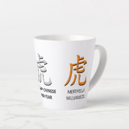 Modernes Personalisiertes chinesisches Neujahr des Milchtasse