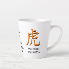 Modernes Personalisiertes chinesisches Neujahr des Milchtasse