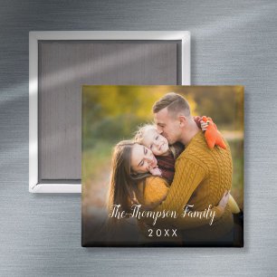 Modernes Personalisiertes Foto Magnet
