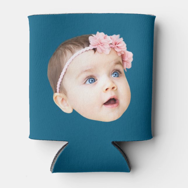 Modernes Personalisiertes Geburtstagsgeschenk - Fo Dosenkühler (Vorderseite)