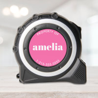 Modernes Personalisiertes Hot Pink