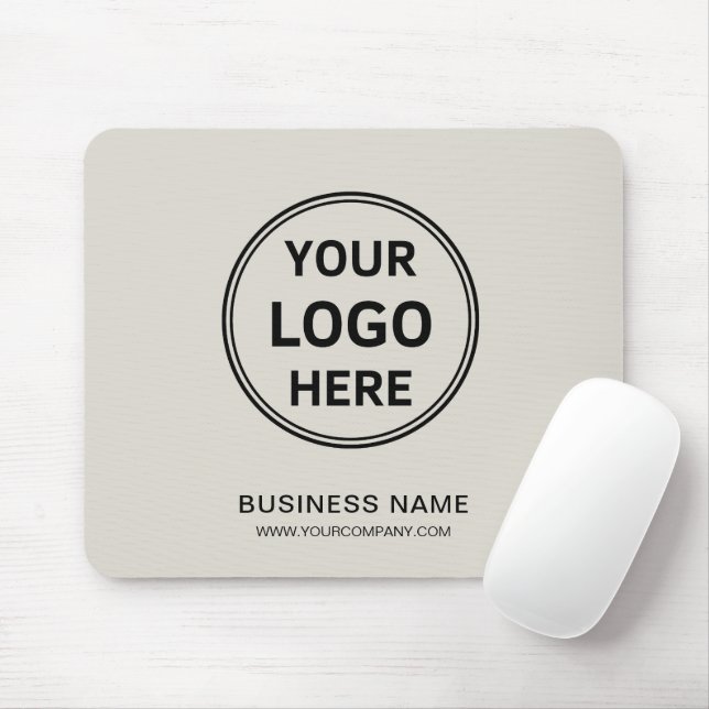 Modernes Personalisiertes Logo-Unternehmen Mousepad (Mit Mouse)