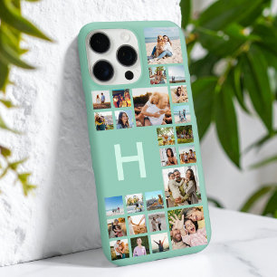 Modernes Personalisiertes Monogramm für benutzerde iPhone 16 Pro Max Hülle
