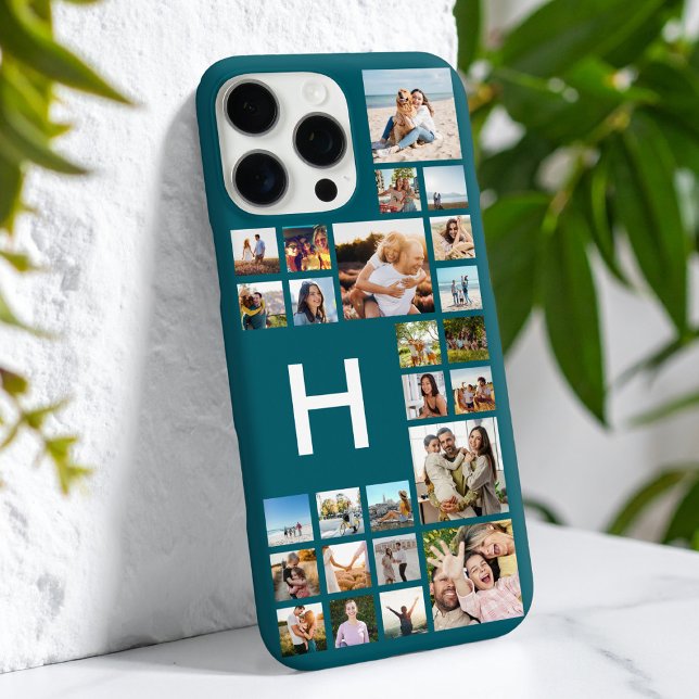Modernes Personalisiertes Monogramm für benutzerde Case-Mate iPhone Hülle (Von Creator hochgeladen)