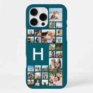 Modernes Personalisiertes Monogramm für benutzerde iPhone 16 Pro Max Hülle