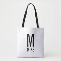 Modernes Personalisiertes Monogramm und Name