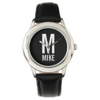 Modernes Personalisiertes Monogramm und Name
