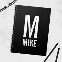 Modernes Personalisiertes Monogramm und Name