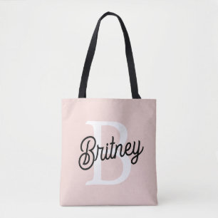 Modernes Personalisiertes Monogramm und Name Paste