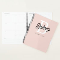 Modernes Personalisiertes Monogramm und Name Paste