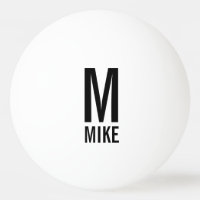 Modernes Personalisiertes Monogramm und Name