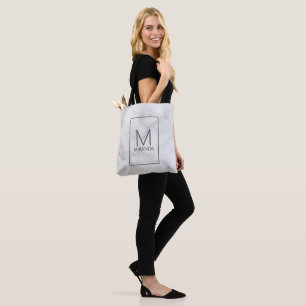 Modernes Personalisiertes Monogramm und Name Tote