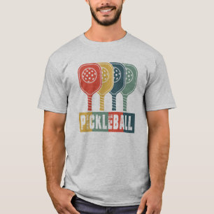 Modernes Pickleball T-Shirt