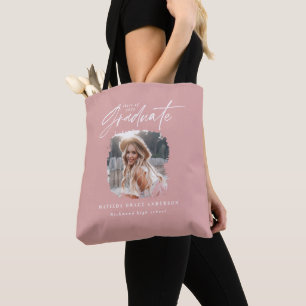 Modernes pinkfarbenes gürtelförmiges Foto elegante