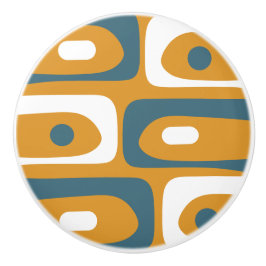 Modernes Piquet mit Minimalistischem Retro-Muster  Keramikknauf