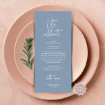 Modernes Place Setting Dinner Party Danke Karte<br><div class="desc">Die perfekte Touch für Ihren Hochzeitsempfang - unsere elegante Hochzeitskarte mit dem Kartentitel "Let's Celebrate"! Diese Karten sind so konzipiert, dass Sie jeden Gast an Ihrem besonderen Tag herzlich willkommen heißen. Sie sind der ideale Weg, um Ihren Tischen eine persönliche Touch hinzuzufügen. Diese Orts-Einstellungskarten sind einfach zu bedienen - einfach...</div>