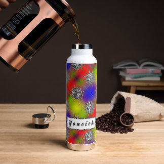 Modernes Plasma von Kenneth Yoncich Trinkflasche