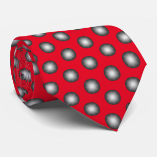 Modernes Polka Dot Muster Krawatte