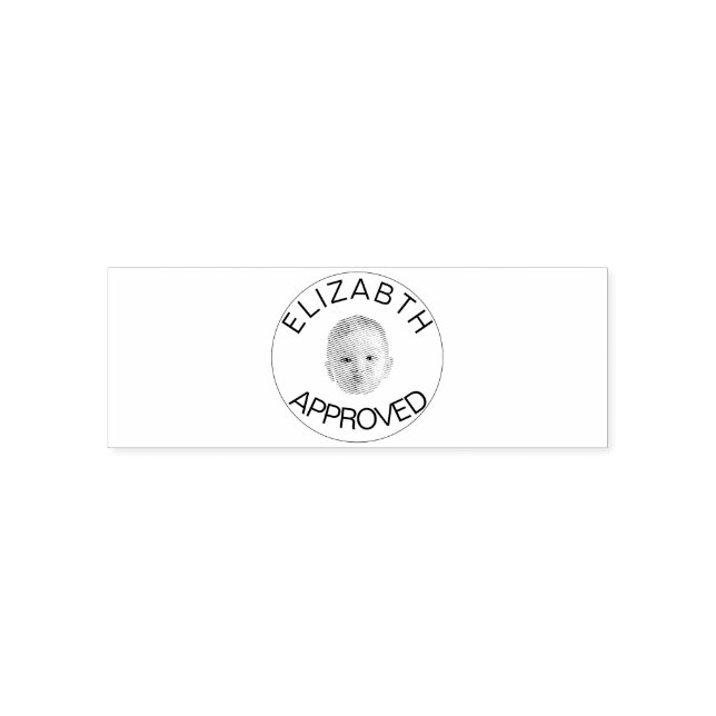 Modernes Portrait Bestes Geschenk für ihn/sie Permastempel (Design)