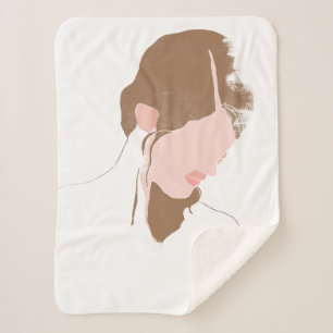 Modernes Portrait Sherpadecke