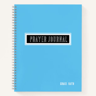 Modernes Prayer Journal Notizbuch