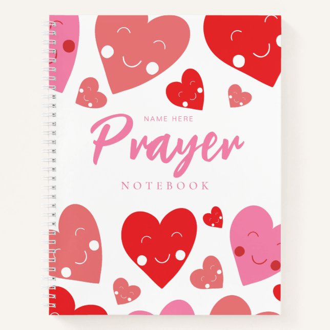 Modernes Prayer-Notebook Notizbuch (Vorderseite)