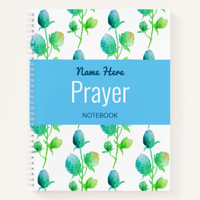 Modernes Prayer-Notebook Notizbuch (Vorderseite)