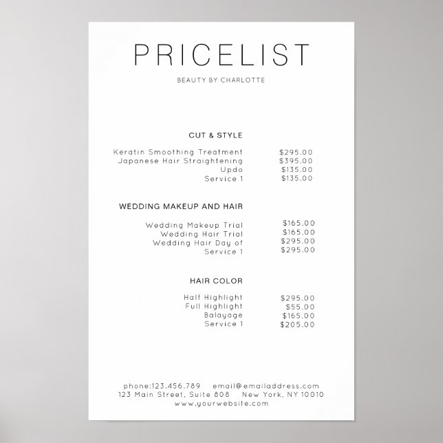 Modernes, preisgekröntes Poster (Vorne)