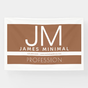 Modernes professionelles minimalistisches Design   Banner