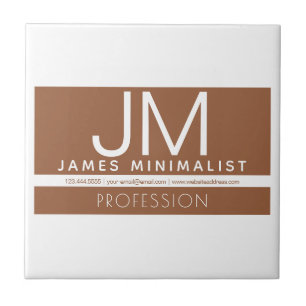 Modernes professionelles minimalistisches Design Fliese